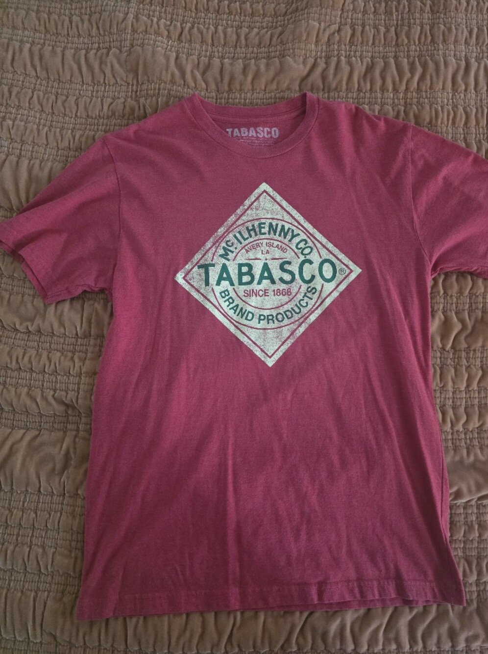 Tabasco Men's Short Sleeve Logo Tee